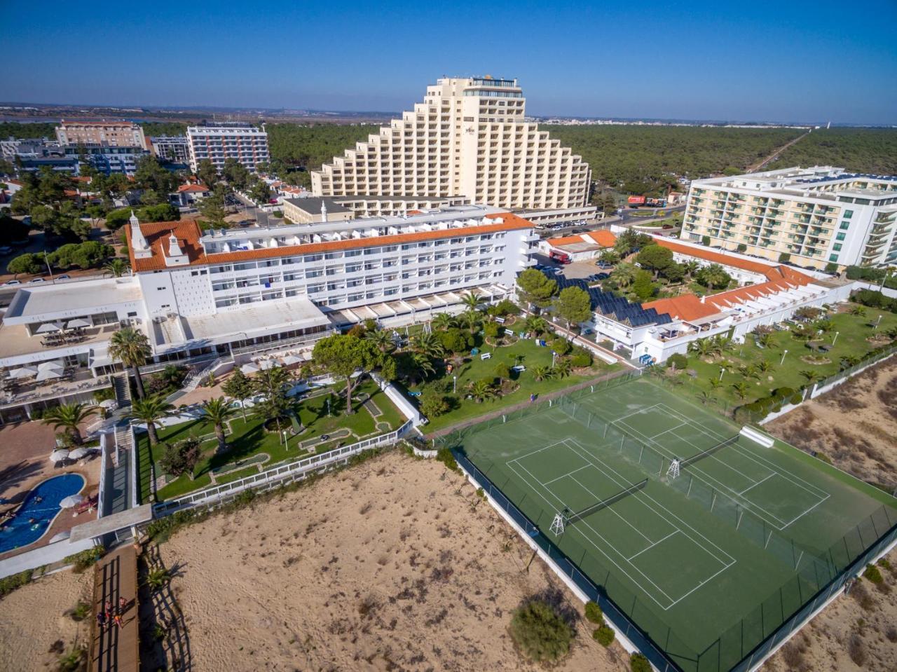 Hotel Vasco Da Gama Monte Gordo Exterior foto